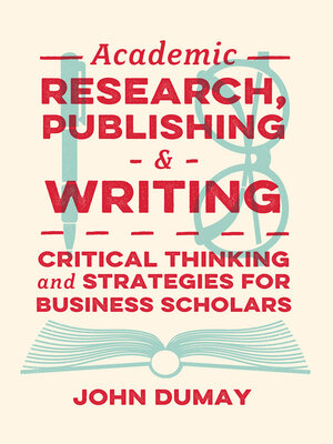 cover image of Academic Research, Publishing and Writing